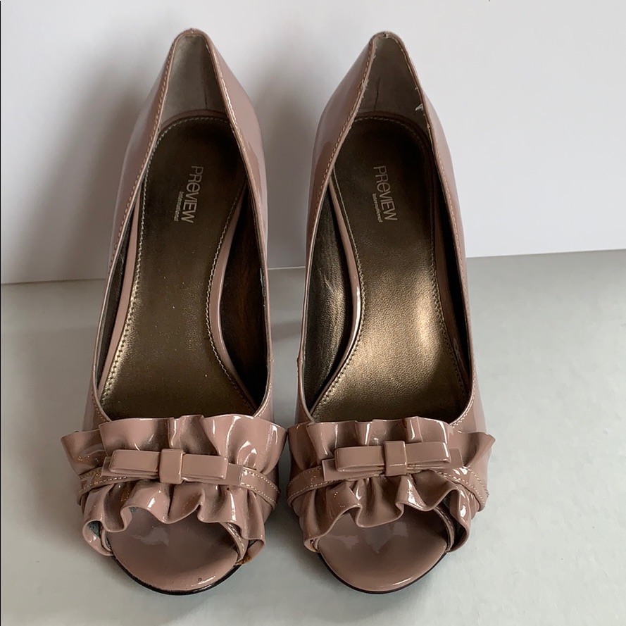 Preview. Open Toe Pump